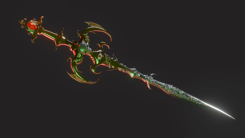 Sword - Game Asset Sculpting